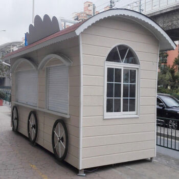 售貨亭移動房戶外移動廣場景區崗亭小吃售票售賣亭郵.